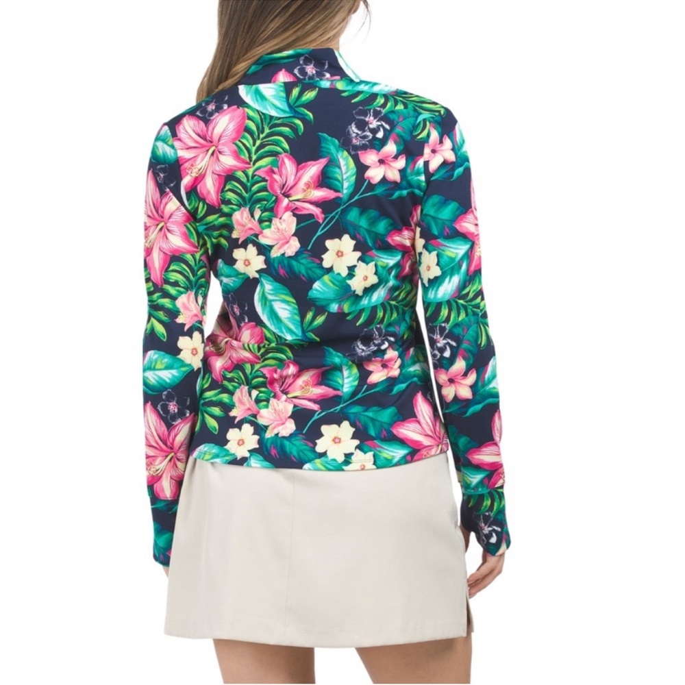 Tommy Bahama Womens' Long
Sleeve Zip Up Tennis & Golf Jacket Size Large - Picture 2 of 13